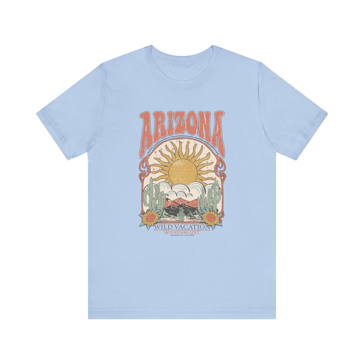 Off Trail Arizona Wild Unisex Jersey Short Sleeve Tee