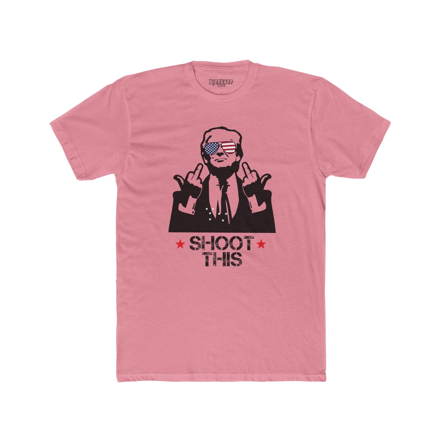 Riff Raff Wear Shoot This  Trump 2024 Unisex Cotton Crew Tee