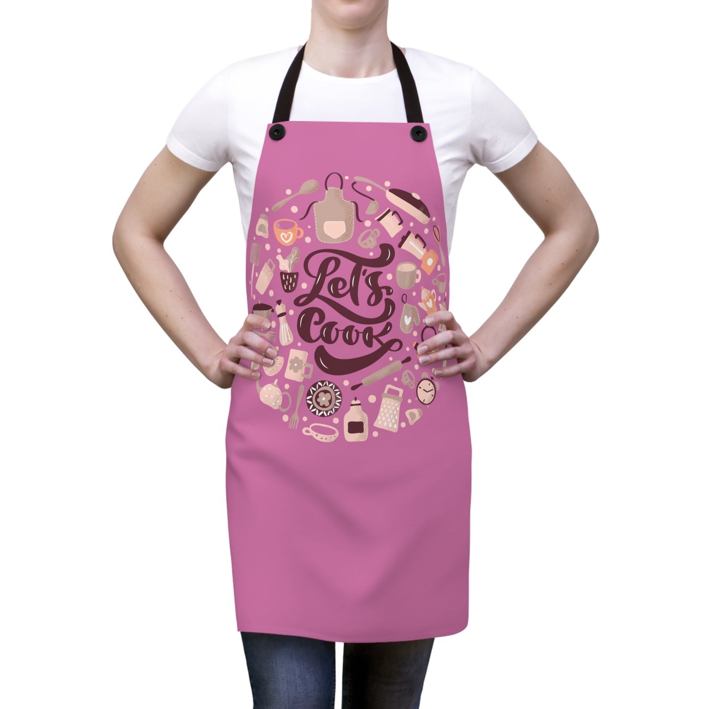 Riff Raff Wear Let's Cook Apron (AOP)