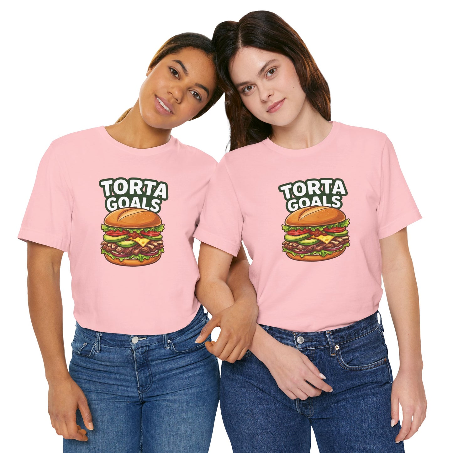 T-Shirt - "Torta Goals" Burger Graphic Tee - Riff Raff Wear