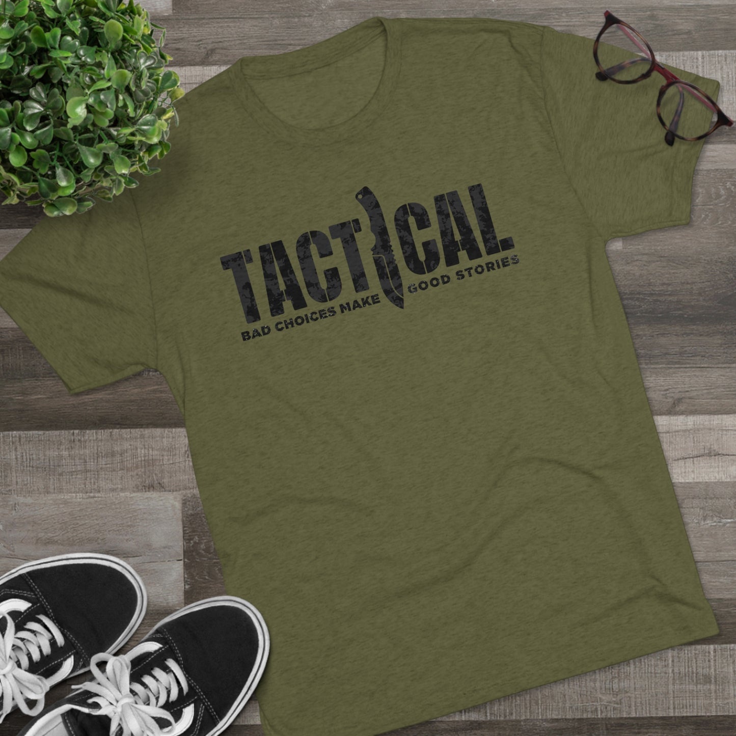 Riff Raff Wear Tactical 2 Unisex Tri-Blend Crew Tee