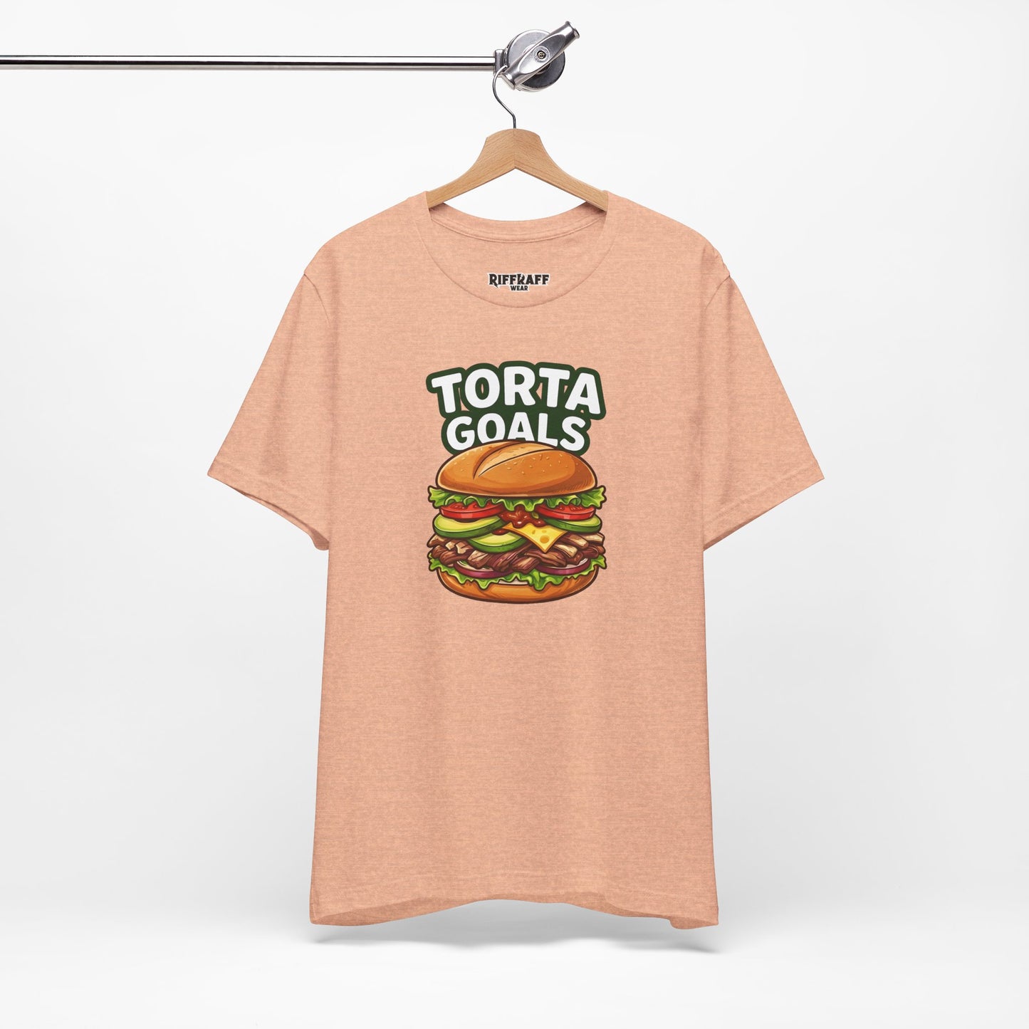 T-Shirt - "Torta Goals" Burger Graphic Tee - Riff Raff Wear