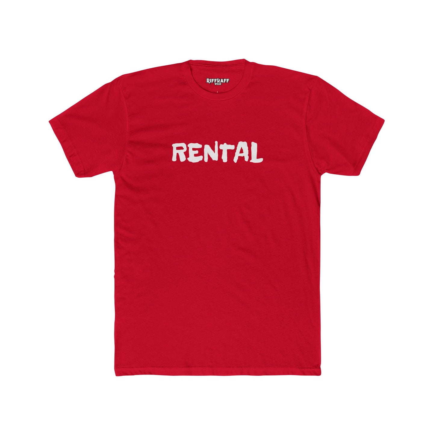 Casual Unisex Crew Tee - "RENTAL" Statement T-Shirt for Everyday Wear - Riff Raff Wear