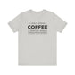 Dad Funny Coffee Unisex Jersey Short Sleeve Tee