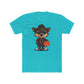 Cute Cartoon Basketball Tee, Unisex Crew Shirt, Fun Graphic T-Shirt, Sporty Casual Wear, Basketball Fan Gift, Everyday Comfort Tee