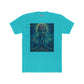 Meditative Unisex Cotton Crew Tee  Zen Art Design - Riff Raff Wear