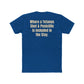 Rusty Anchor Unisex Cotton Crew Tee - Fun Nautical Humor Tee for Beach Lovers - Riff Raff Underground