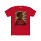 Red Reign Unisex Cotton Crew Tee - Empowering Superhero Design