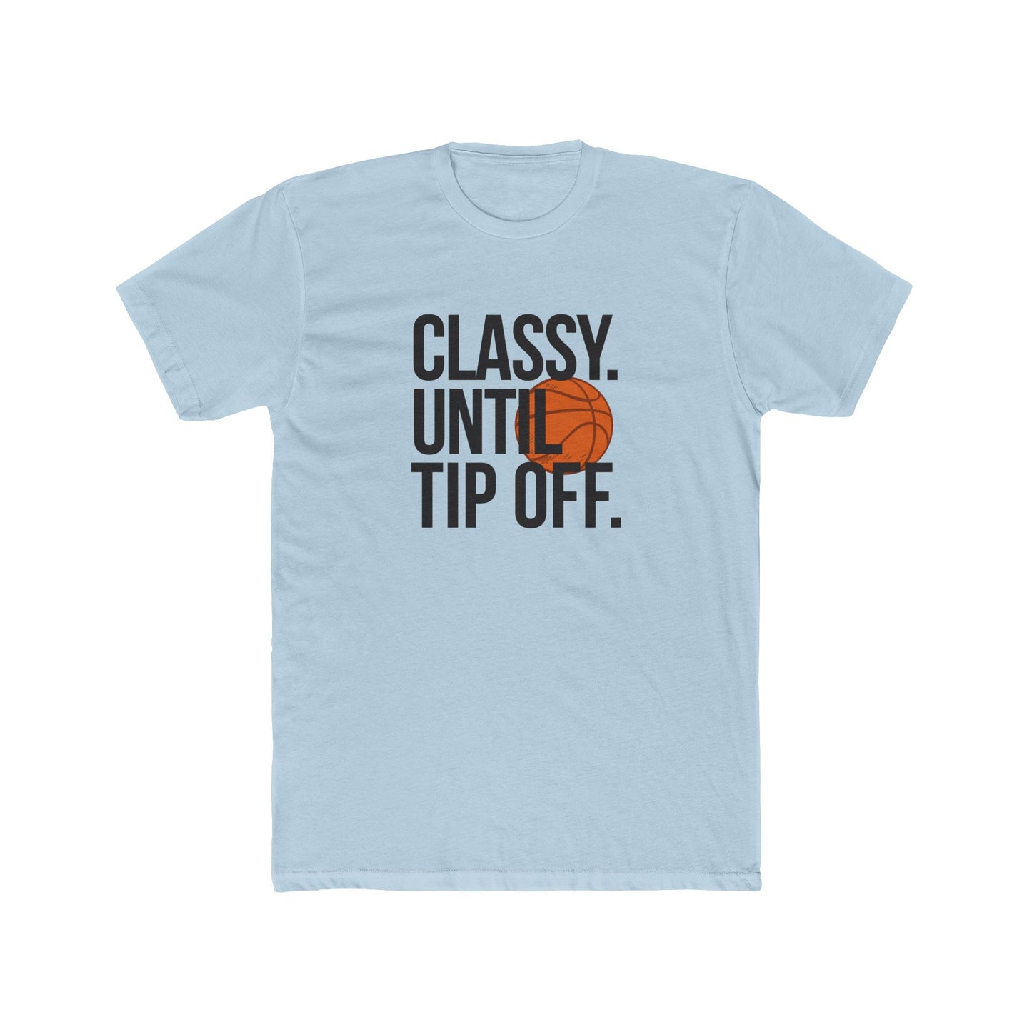 Stylish Basketball Tee - Perfect for Game Day, Sports Fans, and Casual Wear, Gift for Gym Lovers, Unisex Cotton Crew Tee