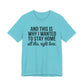 Stay Home Unisex Tee, Relaxed Fit Short Sleeve, Gift for Homebodies, Cozy Casual Shirt, Perfect for Introverts - Riff Raff Wear