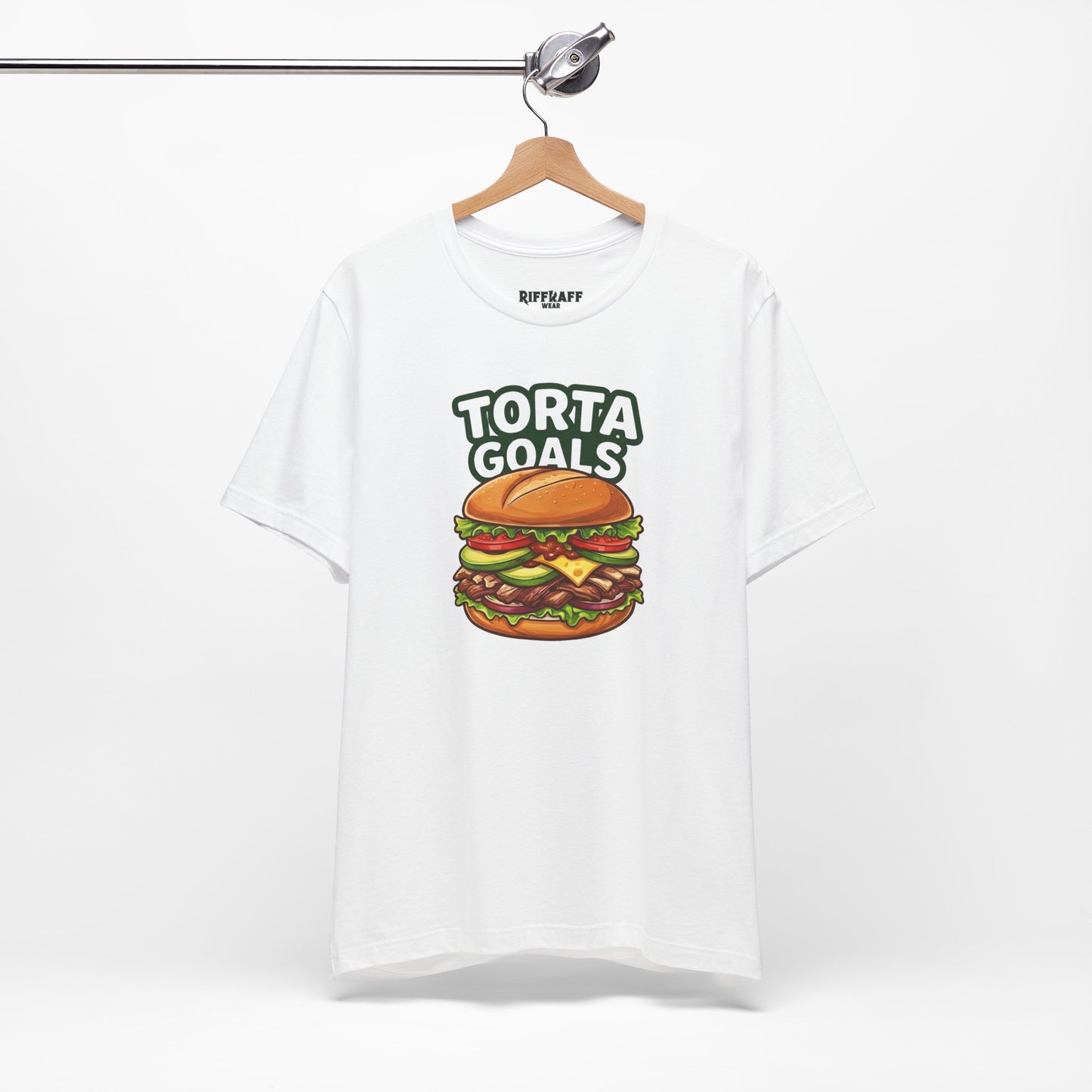 T-Shirt - "Torta Goals" Burger Graphic Tee - Riff Raff Wear