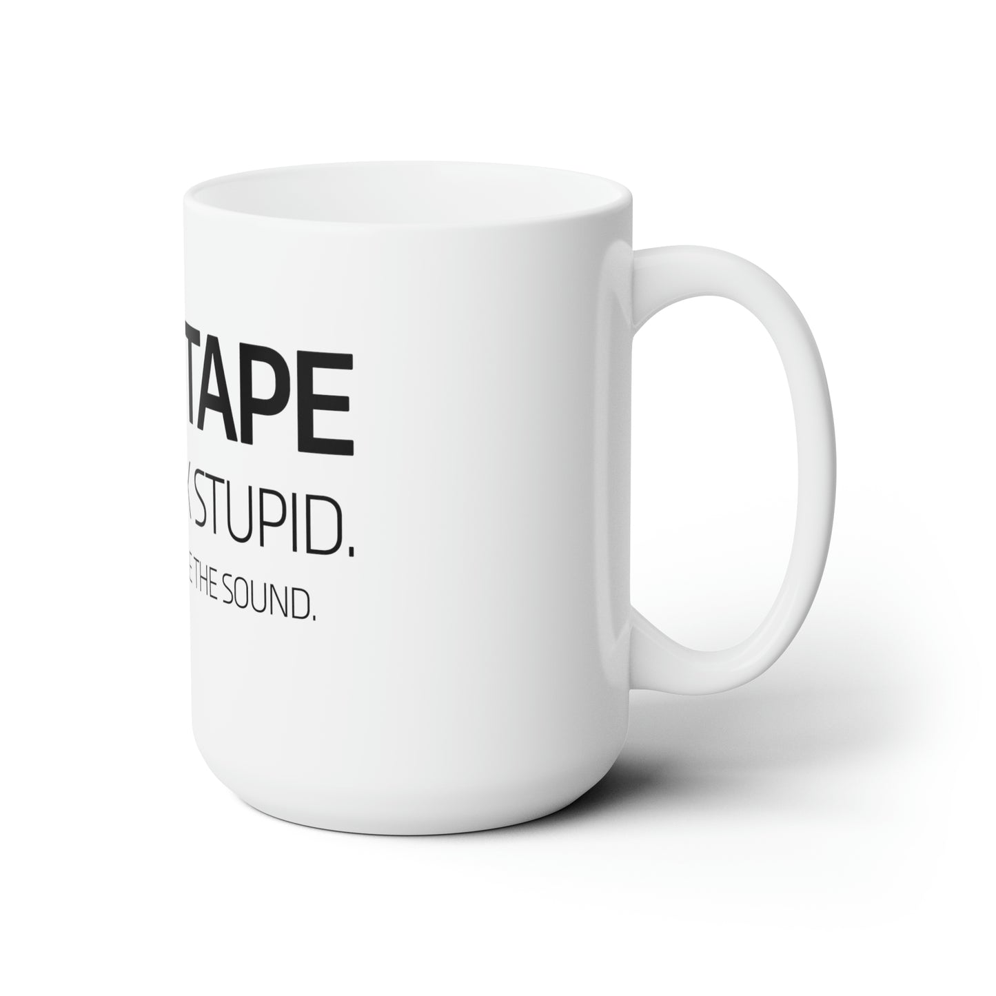 Dad Funny Duct Tape Ceramic Mug 15oz