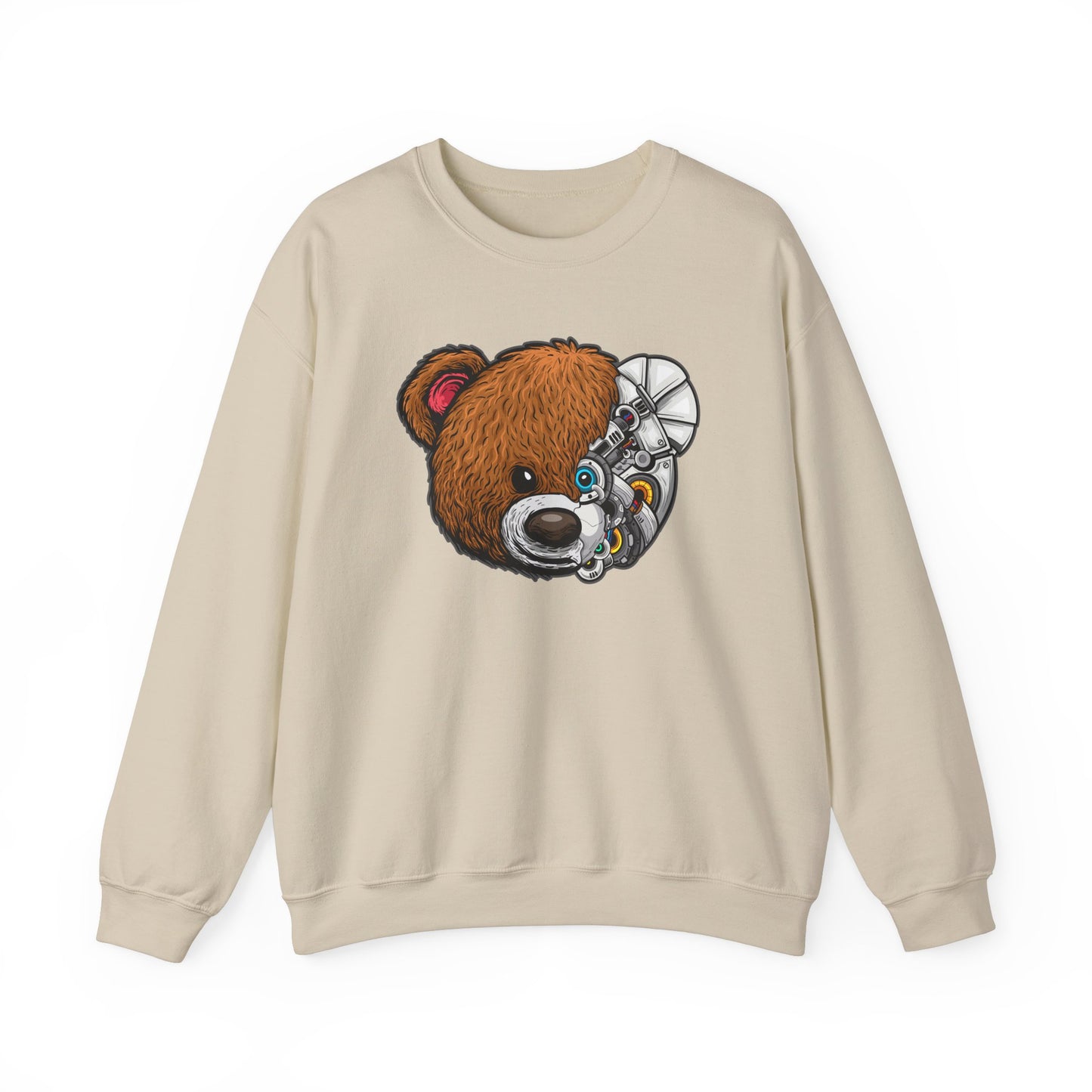 Riff Raff Wear Cyborg Bear Unisex Heavy Blend™ Crewneck Sweatshirt