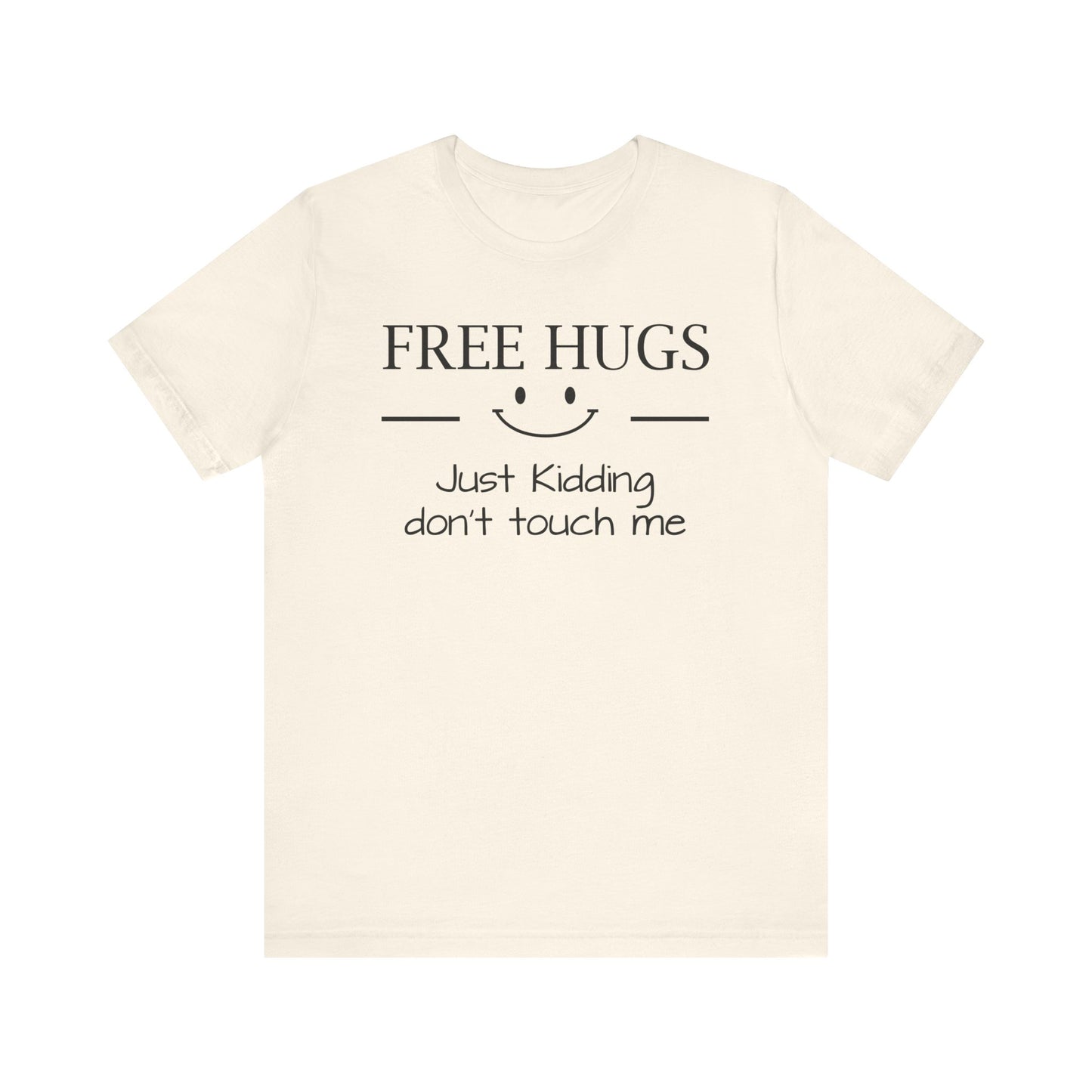 Dad Funny Free Hugs Unisex Jersey Short Sleeve Tee