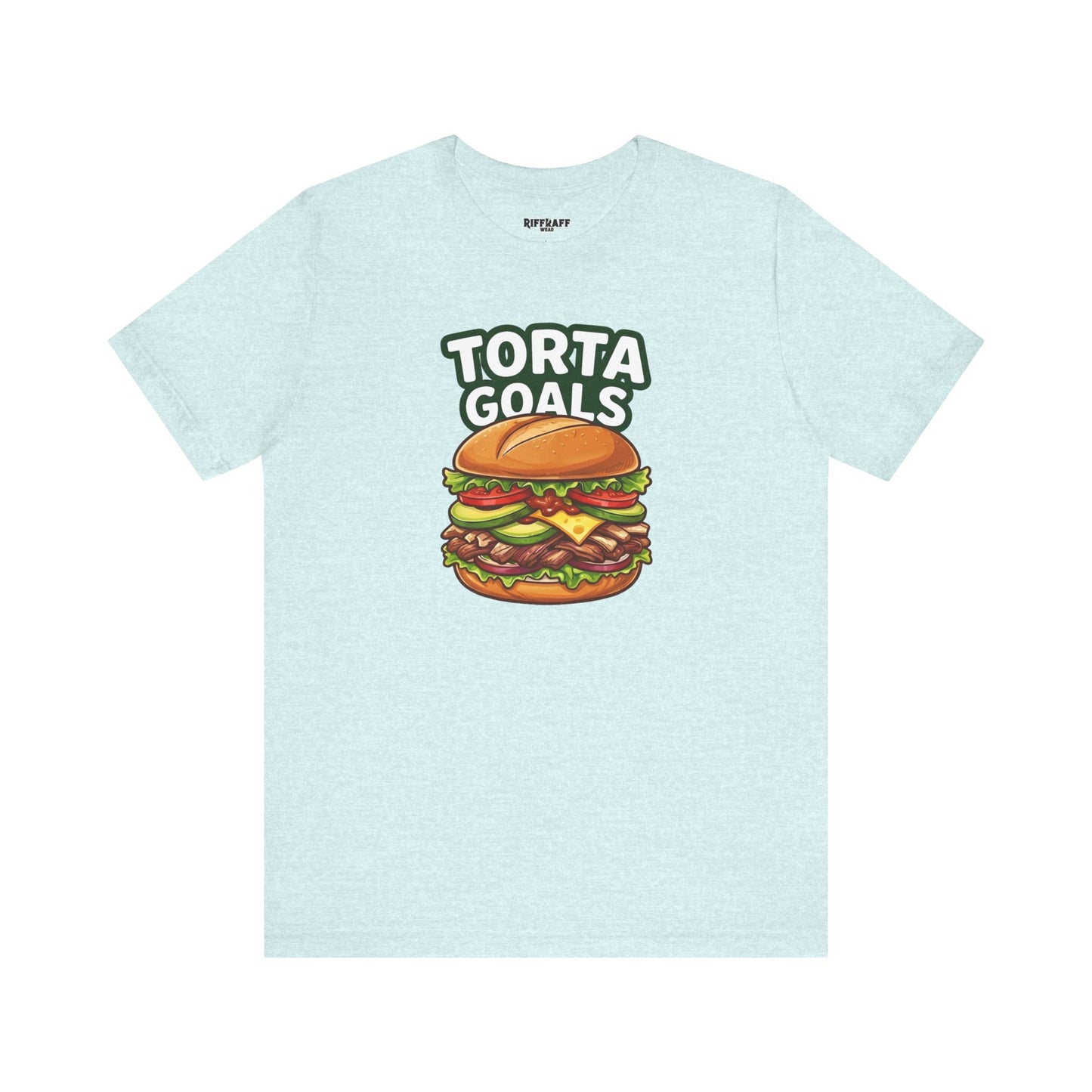 T-Shirt - "Torta Goals" Burger Graphic Tee - Riff Raff Wear
