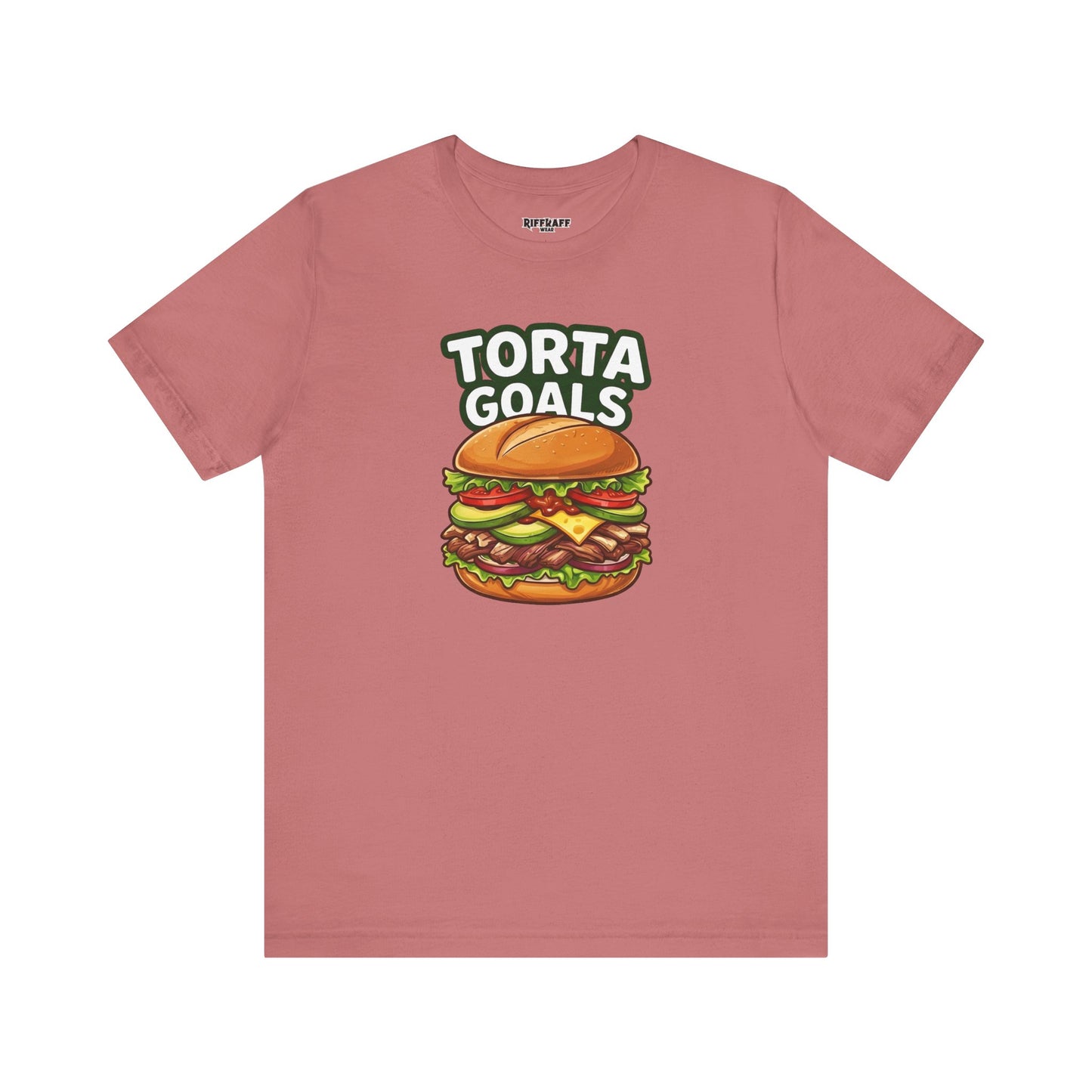 T-Shirt - "Torta Goals" Burger Graphic Tee - Riff Raff Wear