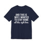 Stay Home Unisex Tee, Relaxed Fit Short Sleeve, Gift for Homebodies, Cozy Casual Shirt, Perfect for Introverts - Riff Raff Wear