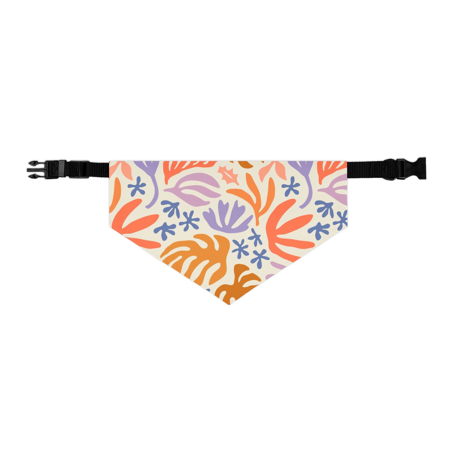 PetNique Cool Coral Pet Bandana Collar