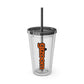 Gizoom Sunsplash Tumbler with Straw, 16oz