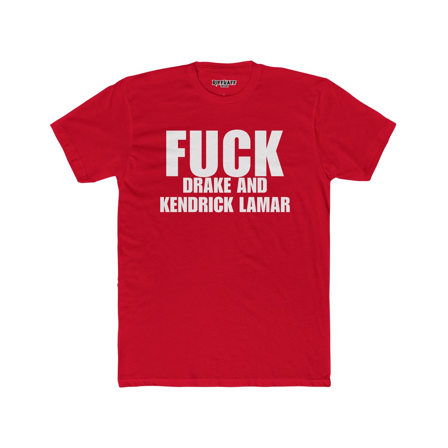 F*Drake & Kendrick Lamar – Unisex Crew Tee for the Musically Unbothered - Riff Raff Wear