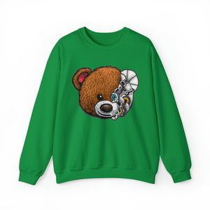 Riff Raff Wear Cyborg Bear Unisex Heavy Blend™ Crewneck Sweatshirt