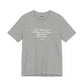 Fate leads the willing and drags along the reluctant - Unisex Jersey Short Sleeve Tee  Mind Forge -Raff Raff Wear