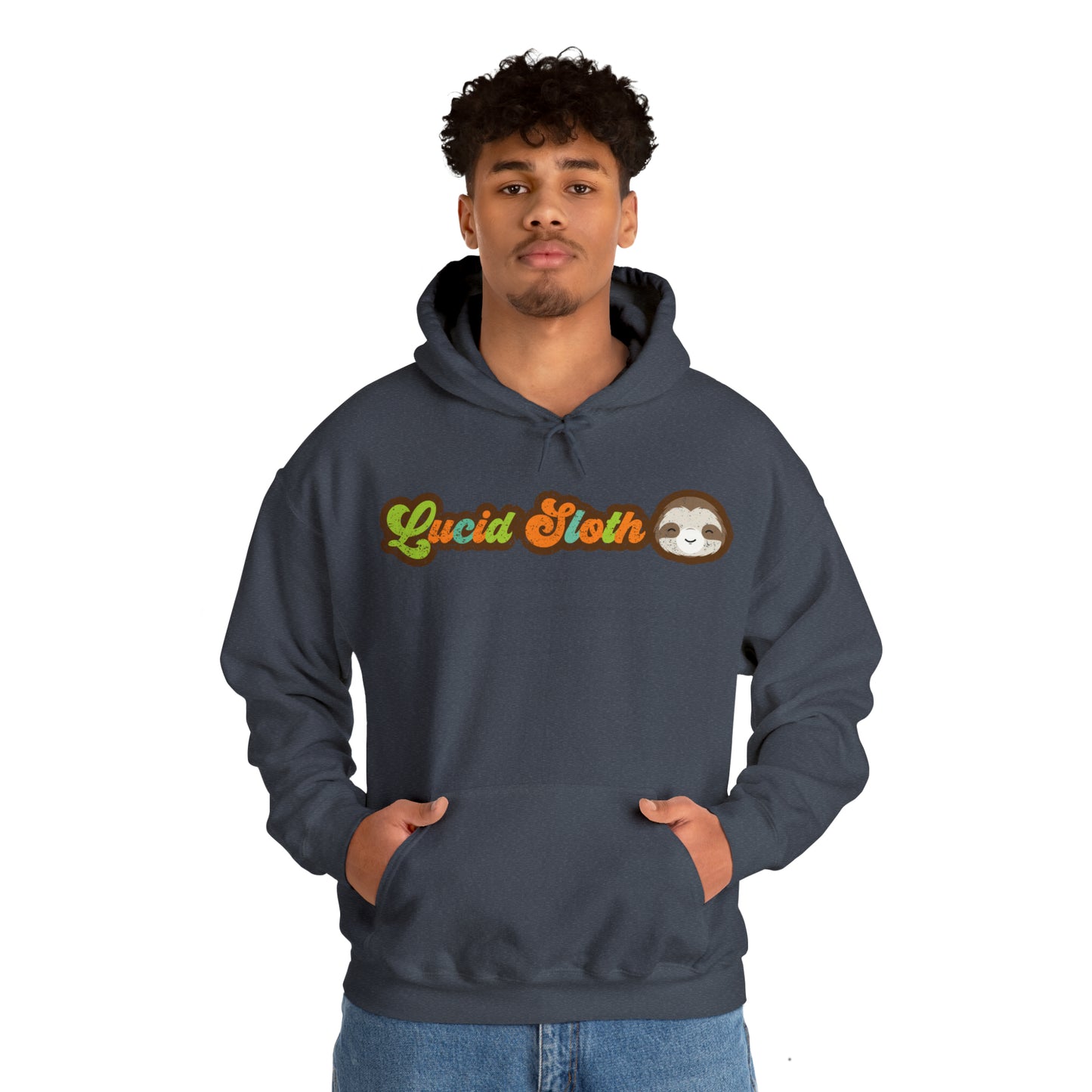 Lucid Sloth Unisex Heavy Blend™ Hooded Sweatshirt