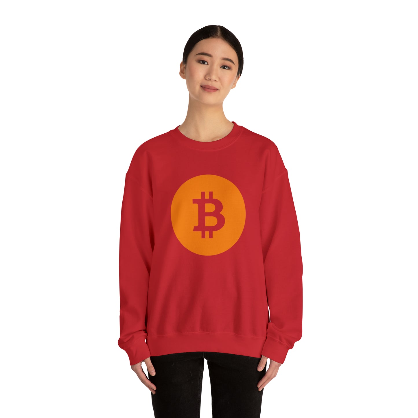 Riff Raff Wear Bitcoin Unisex Heavy Blend™ Crewneck Sweatshirt