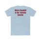 The Screaming Possum Unisex Cotton Crew Tee - Fun & Retro Graphic Shirt - Riff Raff Underground