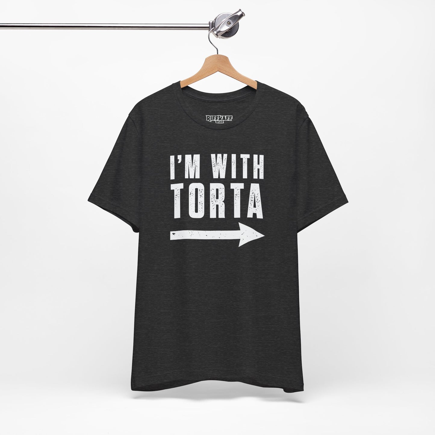 I’m With Torta Arrow Tee - Funny Family/Partner Mexican Food Shirt - Riff Rsff Wear