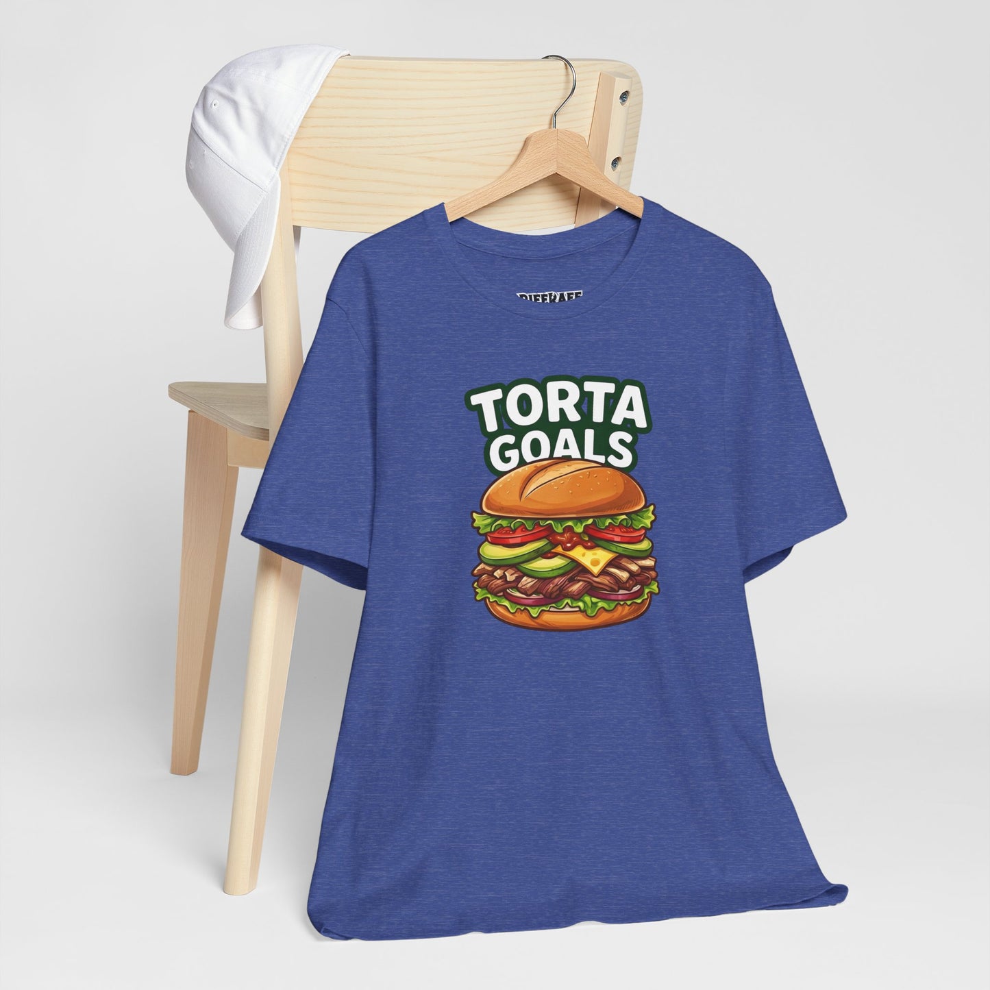 T-Shirt - "Torta Goals" Burger Graphic Tee - Riff Raff Wear