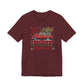 Christmas Shirt Design - "Jolliest bunch of Assholes this side of the Nuthouse" - Funny Christmas - Unisex Jersey Short Sleeve Tee - Riff Raff Wear