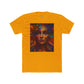 Vibrant Artistic Unisex Cotton Crew Tee - Colorful Abstract Face Design - Riff Raff Wear