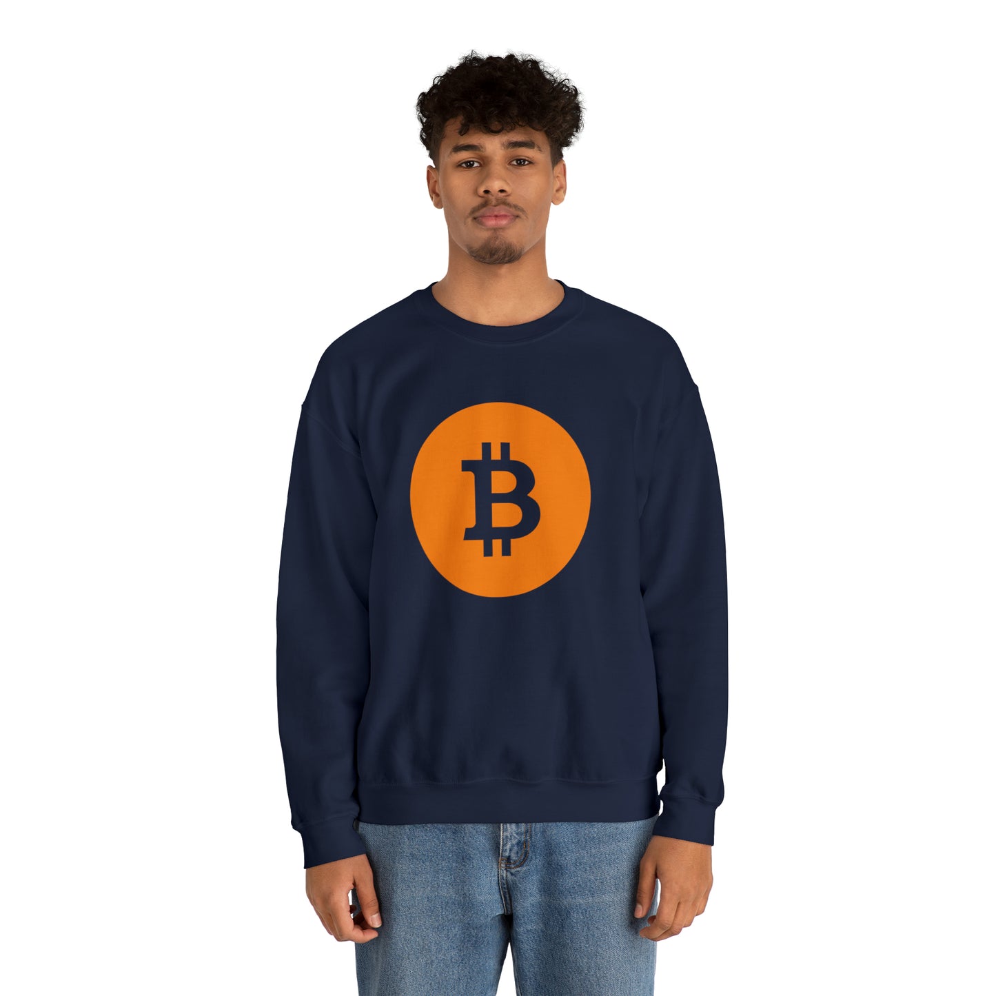 Riff Raff Wear Bitcoin Unisex Heavy Blend™ Crewneck Sweatshirt