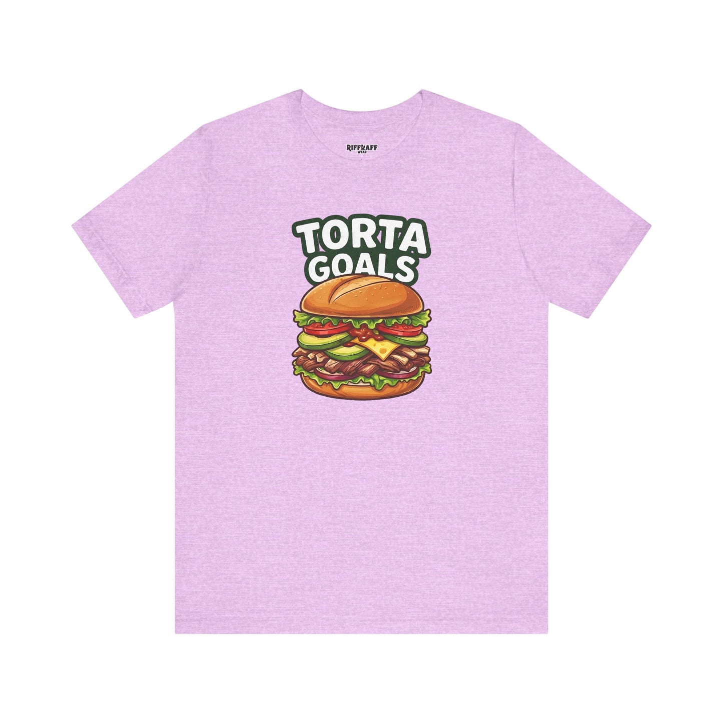 T-Shirt - "Torta Goals" Burger Graphic Tee - Riff Raff Wear
