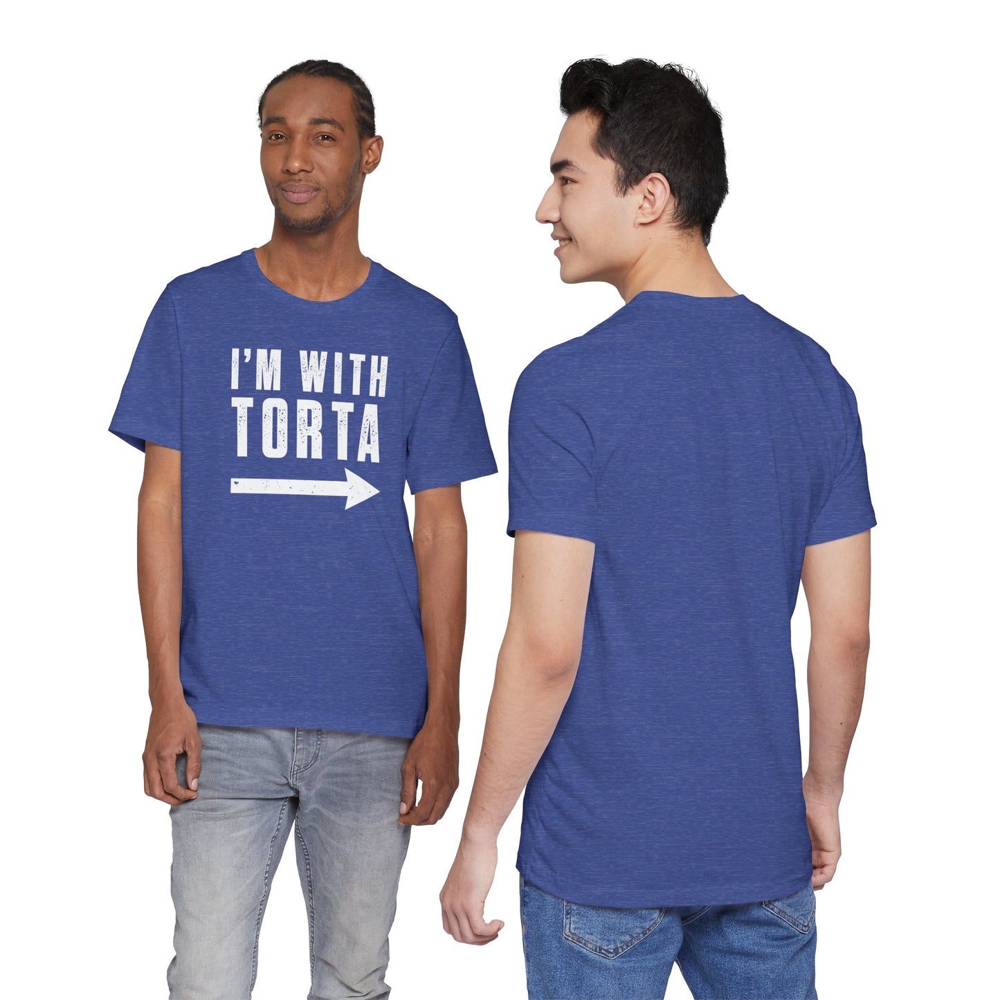 I’m With Torta Arrow Tee - Funny Family/Partner Mexican Food Shirt - Riff Rsff Wear
