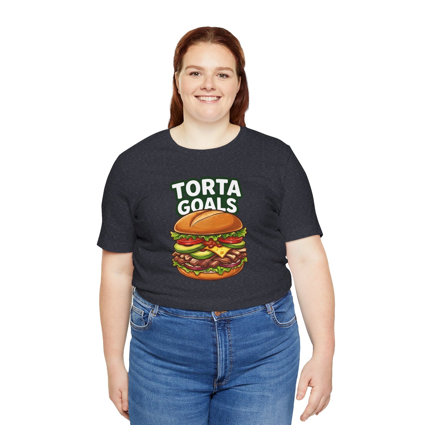 T-Shirt - "Torta Goals" Burger Graphic Tee - Riff Raff Wear