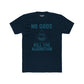 Unisex Cotton Crew Tee - "No Gods, Kill the Algorithm" Graphic T-Shirt - Riff Raff Wear