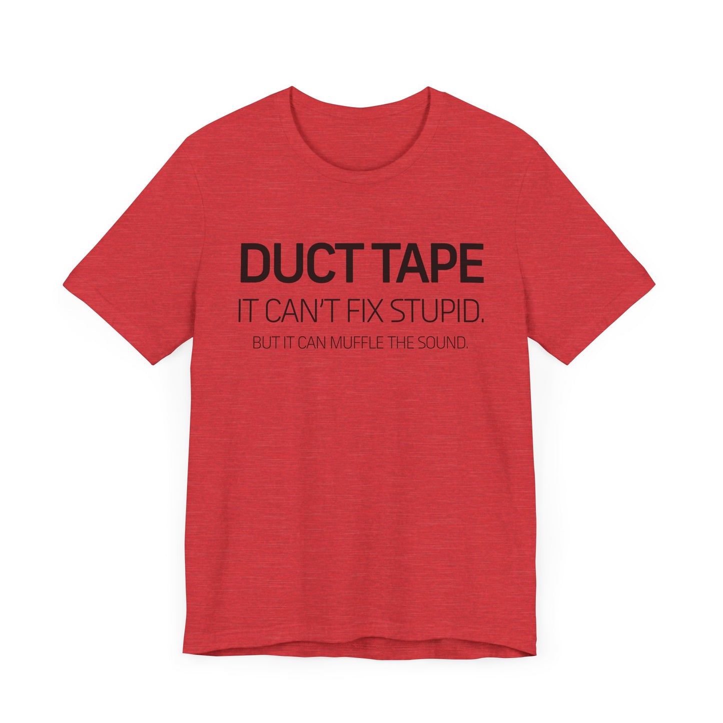 Dad Funny Duct Tape Unisex Jersey Short Sleeve Tee