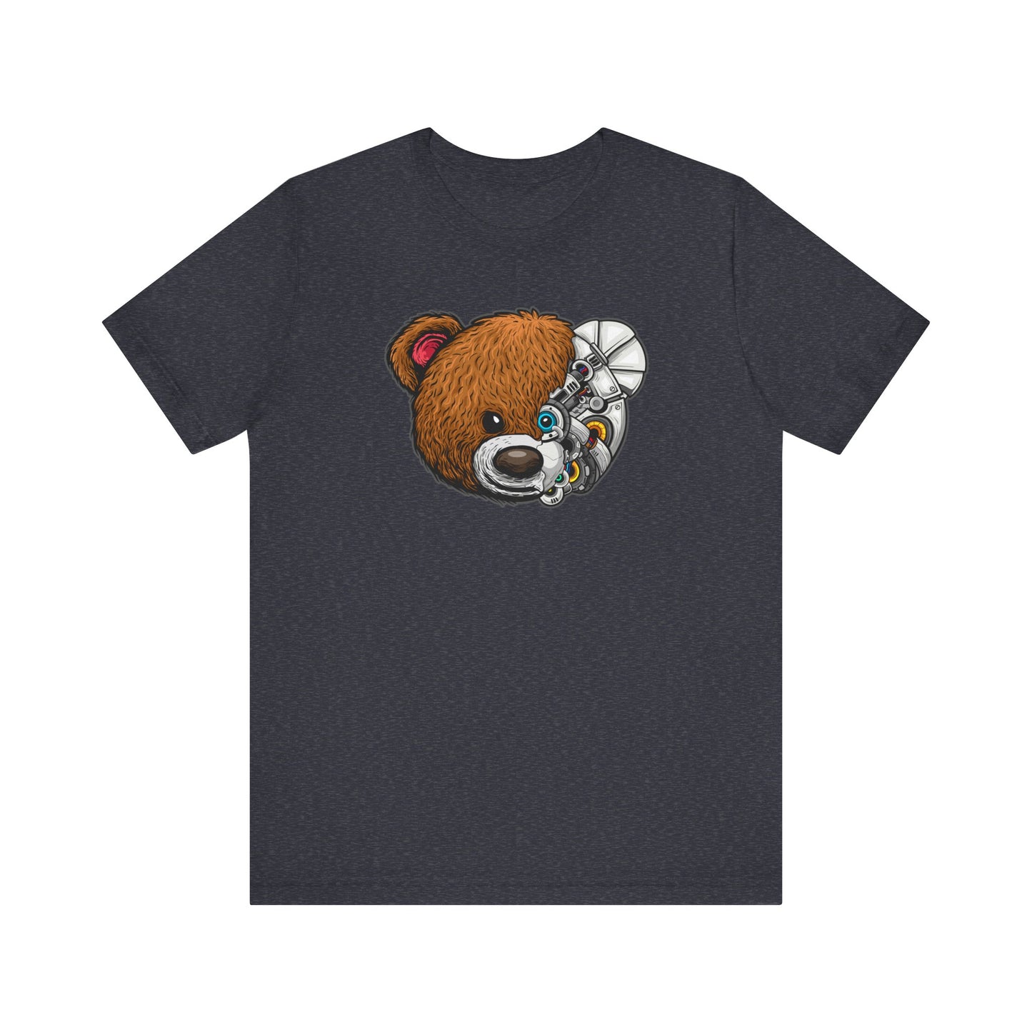 Riff Raff Wear Cyborg Bear Unisex Jersey Short Sleeve Tee