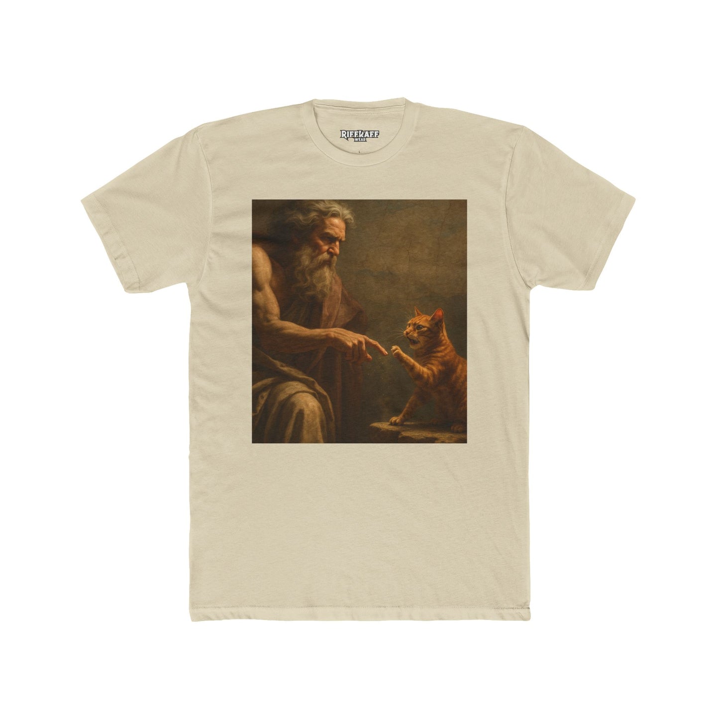 Artistic Cat and Creation Unisex Cotton Crew Tee - Riff Raff Wear