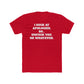 Funny Unisex Cotton Crew Tee - "I Suck at Apologies, So... Unfuck You, or Whatever" -Riff Raff Wear