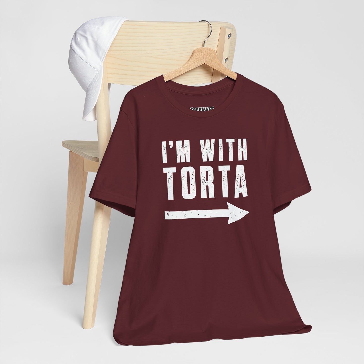 I’m With Torta Arrow Tee - Funny Family/Partner Mexican Food Shirt - Riff Rsff Wear