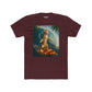 Surfing Cat Unisex Cotton Crew Tee - Fun & Quirky Beach Vibes - Riff Raff Wear