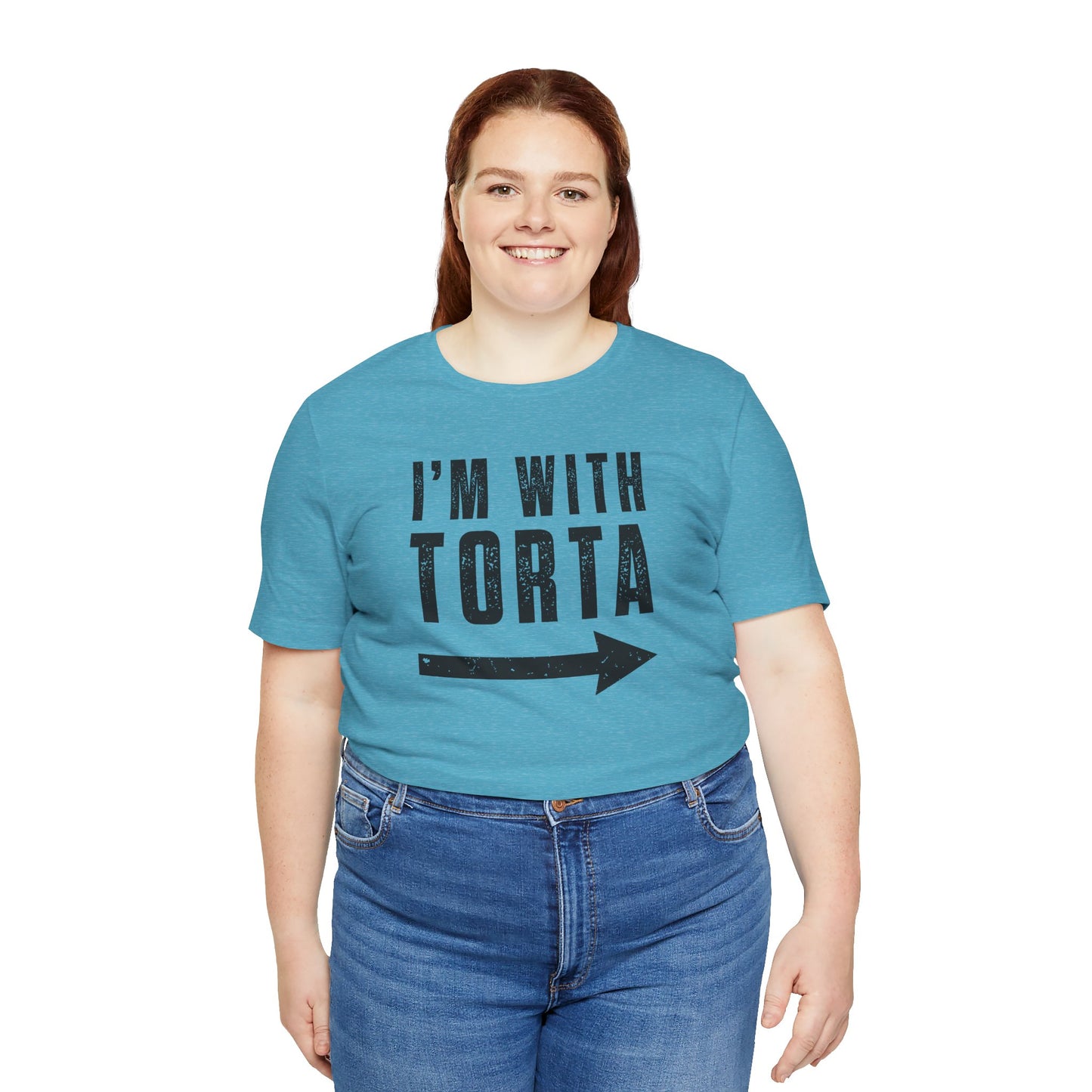 I’m With Torta Arrow Tee - Funny Family/Partner Mexican Food Shirt - Riff Rsff Wear