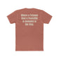 Rusty Anchor Unisex Cotton Crew Tee - Fun Nautical Humor Tee for Beach Lovers - Riff Raff Underground