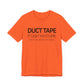 Dad Funny Duct Tape Unisex Jersey Short Sleeve Tee