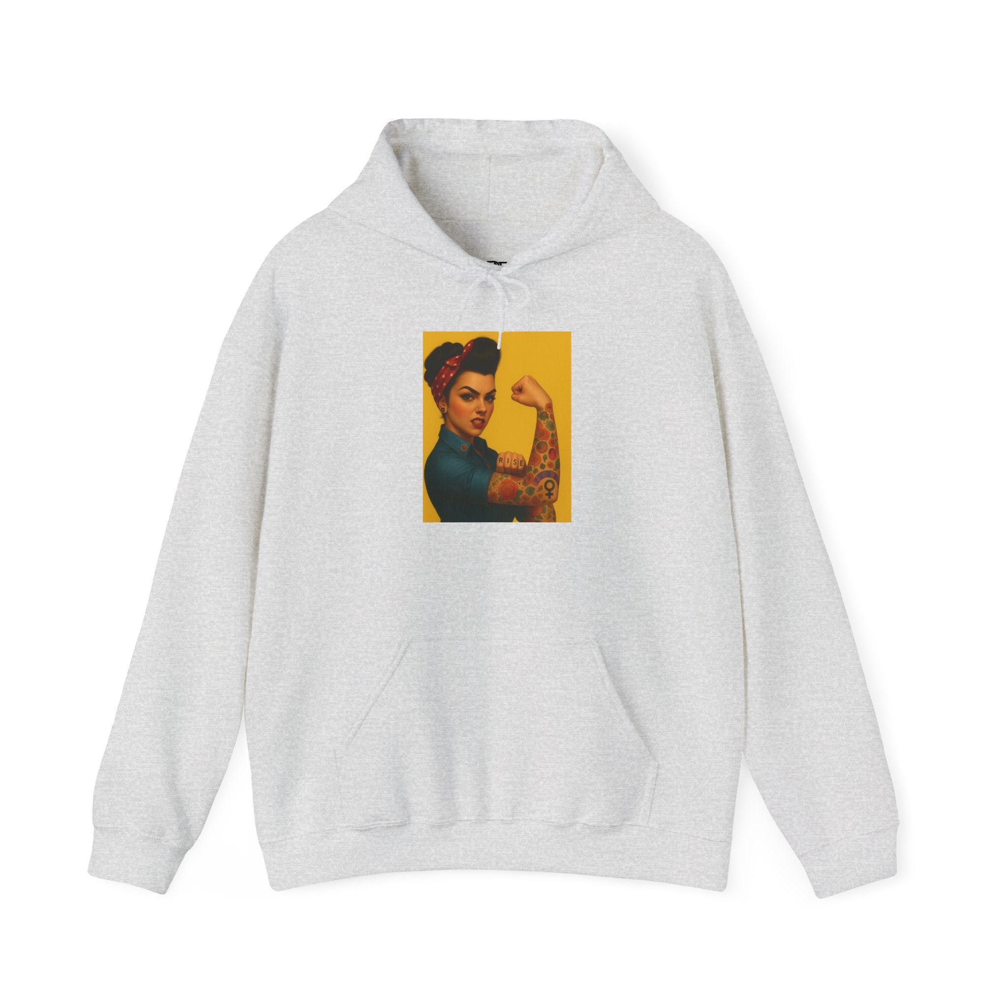 Empowering Feminist Hoodie | Unisex Heavy Blend™ Sweatshirt - Riff Raff Wear