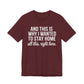 Stay Home Unisex Tee, Relaxed Fit Short Sleeve, Gift for Homebodies, Cozy Casual Shirt, Perfect for Introverts - Riff Raff Wear