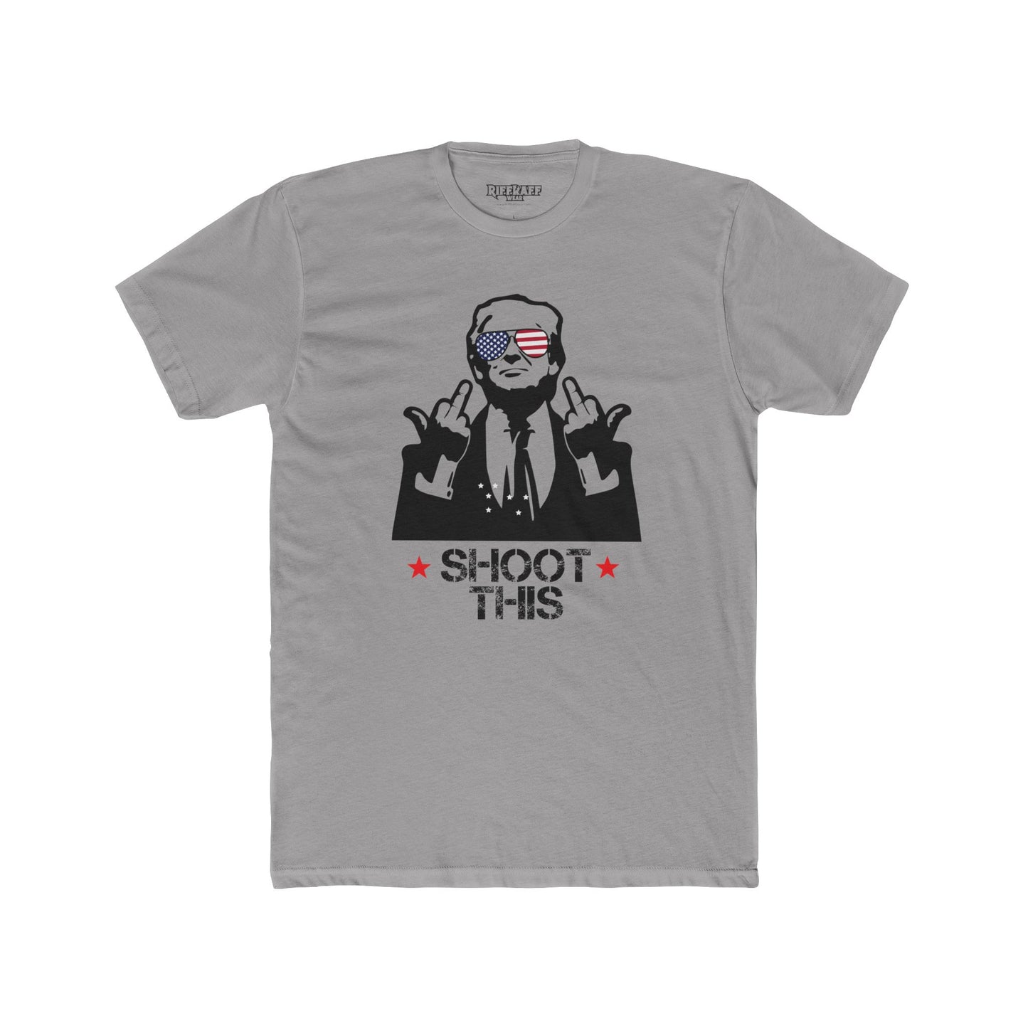Riff Raff Wear Shoot This  Trump 2024 Unisex Cotton Crew Tee